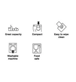 Roll'Eat Snack'n Go Herbruikbaar Boterhamzakje - Grijs -Voedselopslag Winkel 1122x1200 2