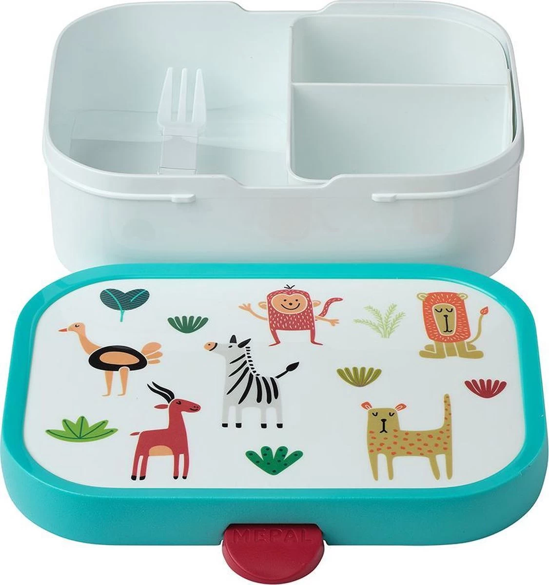 Mepal – Lunchset Campus (sb + Lb) – Schoolbeker En Broodtrommel Voor Kinderen – Animal Friends – Bento Box - Lekvrij 3 Mepal – Lunchset Campus (sb + Lb) – Schoolbeker En Broodtrommel Voor Kinderen – Animal Friends – Bento Box - Lekvrij - Afbeelding 3