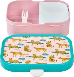 Mepal – Lunchset Campus (pu + Lb) – Pop-up Drinkfles En Broodtrommel Voor Kinderen – Leopard – Bento Box – Lekvrij -Voedselopslag Winkel 1154x1200 5