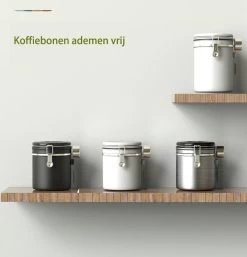 Koffiebonen Opbergbus- Koffiebonen Bewaren - Nieuw Voedsel Bewaren - Kitchen Merchandise - Vooraadbus - Bewaardozen - Kitchen Merchandise - 1.8L Vooraadpot - Voorraadpotten - Gebroken Wit Kleur - Opslagtank Voor Gedroogd Fruit- Opslag Van Koffiebonen 10 Koffiebonen Opbergbus- Koffiebonen Bewaren - Nieuw Voedsel Bewaren - Kitchen Merchandise - Vooraadbus - Bewaardozen - Kitchen Merchandise - 1.8L Vooraadpot - Voorraadpotten - Gebroken Wit Kleur - Opslagtank Voor Gedroogd Fruit- Opslag Van Koffiebonen -Voedselopslag Winkel 1155x1200
