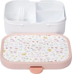 Mepal – Lunchset Campus (sb + Lb) – Schoolbeker En Broodtrommel Voor Kinderen – Flowers & Butterflies – Bento Box -Voedselopslag Winkel 1172x1200