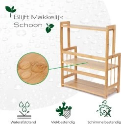 Cellavi Duurzaam Kruidenrek Staand Van Bamboe - Keukenrek Verstelbaar - Keuken Accessoires - Stevige Constructie - Multifunctioneel En Waterafstotend -Voedselopslag Winkel 1173x1200 1