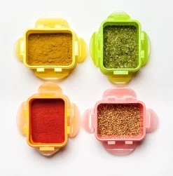 Lock&Lock (mini) Vershoudbakjes Set Met Deksel - Snackdoosjes - Snackbox - Babyvoeding Bewaarbakjes - Set Van 4 Stuks - Roze - 180 Ml - Kinderen En Volwassenen - Lekvrij - BPA Vrij -Voedselopslag Winkel 1182x1200 4