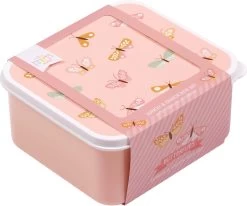 A Little Lovely Company - Brooddoos - Broodtrommel - Lunch & Snack Box Set Van 4 - Vlinders -Voedselopslag Winkel 1200x1001 2