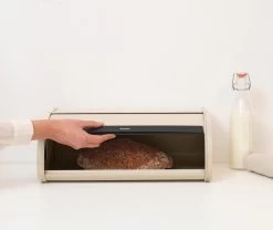 Brabantia Broodtrommel - Met Schuifdeksel - Soft Beige 13 Brabantia Broodtrommel - Met Schuifdeksel - Soft Beige -Voedselopslag Winkel 1200x1012 1