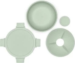 Brabantia Make & Take Salade Lunchbox - 1,3 L - Kunststof - Jade Green -Voedselopslag Winkel 1200x1012