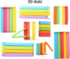 Vershoudclips - 30 Stuks - Vershoud Knijpers - Afsluitclips - Zakklemmen - Zaksluiter - Afsluiter Klemmen -Voedselopslag Winkel 1200x1014 1