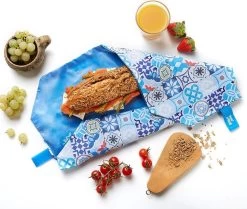 Boc'n'Roll Foodwrap - Patchwork Blauw 9 Boc'n'Roll Foodwrap - Patchwork Blauw -Voedselopslag Winkel 1200x1014