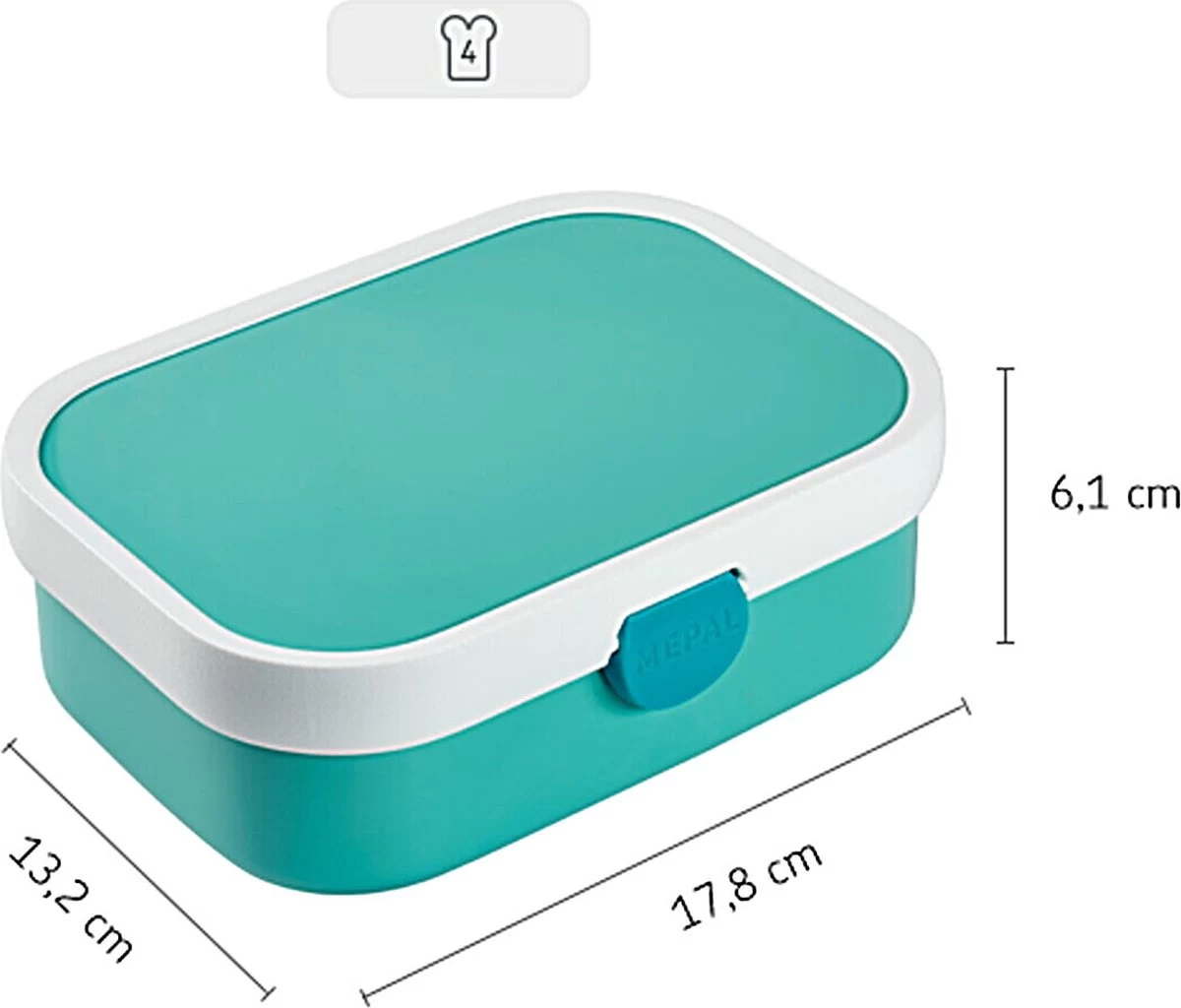 Lunchbox Campus Little Dutch - Little Goose 6 Lunchbox Campus Little Dutch - Little Goose - Afbeelding 6