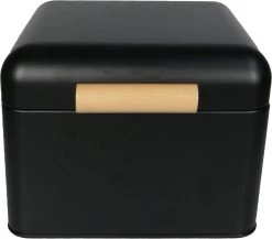 Shall BBHZ01 Broodbak Zwart Metaal 7 Shall BBHZ01 Broodbak Zwart Metaal -Voedselopslag Winkel 1200x1055