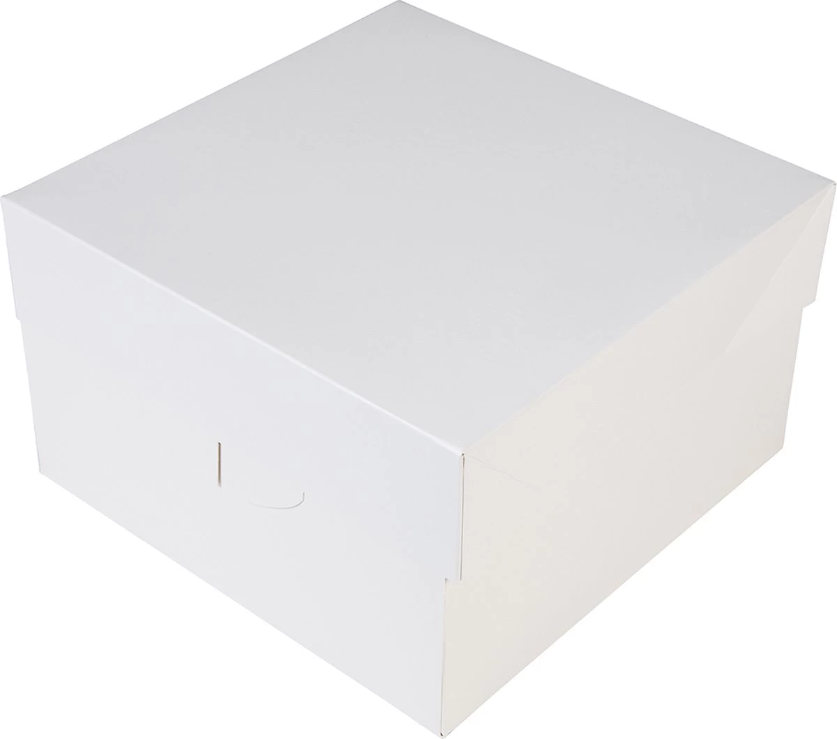 Taartdoos 25x25x15cm. Wit 3st 1 Taartdoos 25x25x15cm. Wit 3st