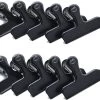 Bangosa® Vershoudclips - Afsluitclips - Vershoud Knijpers -Zaksluiter - Vershoudklemmen - RVS - 10 Stuks
