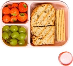 Lock&Lock Lunchbox - Bento Box - Salade Lunchbox - Met 3 Compartimenten - Met Dressing/Saus Bakje - Volwassenen En Kinderen - To Go - Lekvrij - BPA Vrij - 980 Ml - Roze 9 Lock&Lock Lunchbox - Bento Box - Salade Lunchbox - Met 3 Compartimenten - Met Dressing/Saus Bakje - Volwassenen En Kinderen - To Go - Lekvrij - BPA Vrij - 980 Ml - Roze -Voedselopslag Winkel 1200x1083