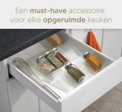 Johannes & Co - 2 Set Kruidenrek Voor Lade - Keuken Organizer - Kruiden Organizer -Voedselopslag Winkel 1200x1097 4