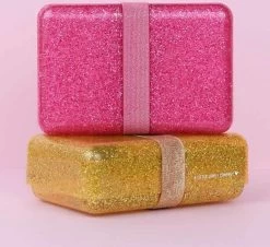 Lunch Box: Glitter - Roze | A Little Lovely Company -Voedselopslag Winkel 1200x1097 5