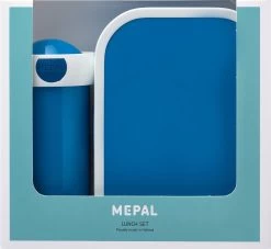 Mepal – Lunchset Campus (sb + Lb) – Schoolbeker En Broodtrommel Voor Kinderen – Blauw – Bento Box - Lekvrij -Voedselopslag Winkel 1200x1102
