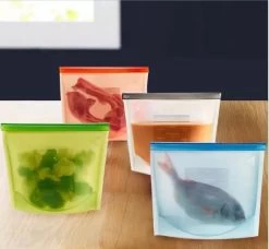 LOUZR Siliconen Vershoudzakken - Set 4-Stuks - 1000ml - Herbruikbaar 25 LOUZR Siliconen Vershoudzakken - Set 4-Stuks - 1000ml - Herbruikbaar -Voedselopslag Winkel 1200x1110 3