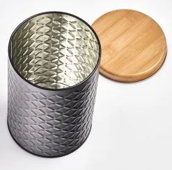 2x Bewaar/voorraad Blikken Zwart 10,5 X 18 Cm 2 Liter - Zeller - Keukenbenodigdheden - Keukenaccessoires/decoratie - Vers Houden - Voorraad/bewaar/opslagblikken - Koek/snoeptrommels 5 2x Bewaar/voorraad Blikken Zwart 10,5 X 18 Cm 2 Liter - Zeller - Keukenbenodigdheden - Keukenaccessoires/decoratie - Vers Houden - Voorraad/bewaar/opslagblikken - Koek/snoeptrommels -Voedselopslag Winkel 1200x1188 3