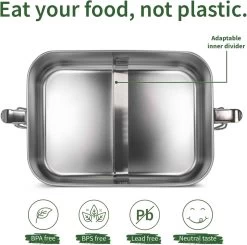 Bamboe Lunch Box 1400 Ml | Broodbox | Ecologisch | Roestvrijstalen Lunchbox | Bentobox No Leak | Smaakloos | Bamboe Grote Broodtrommel | Lunchbox Volwassenen | Lunchbox RVS Bamboe | Bambaw 12 Bamboe Lunch Box 1400 Ml | Broodbox | Ecologisch | Roestvrijstalen Lunchbox | Bentobox No Leak | Smaakloos | Bamboe Grote Broodtrommel | Lunchbox Volwassenen | Lunchbox RVS Bamboe | Bambaw -Voedselopslag Winkel 1200x1190 4