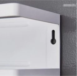 Merkloos Multifunctioneel Ophangbaar Keukenrek Of Badrek- Multifunctioneel Organiser - Magnetisch - Zwart -Voedselopslag Winkel 1200x1192 2