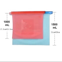 Siliconen Vershoudzakken - Set Van 8 ( 4x 1000ML + 4x 1500ML) -(Transparant, Rood, Groen, Blauw) - Duurzaam - Herbruikbaar - Vries & Hitte Bestendig - Meal Prep - Opbergzak Maatbeker Meal Prep Container 18 Siliconen Vershoudzakken - Set Van 8 ( 4x 1000ML + 4x 1500ML) -(Transparant, Rood, Groen, Blauw) - Duurzaam - Herbruikbaar - Vries & Hitte Bestendig - Meal Prep - Opbergzak Maatbeker Meal Prep Container -Voedselopslag Winkel 1200x1193 4