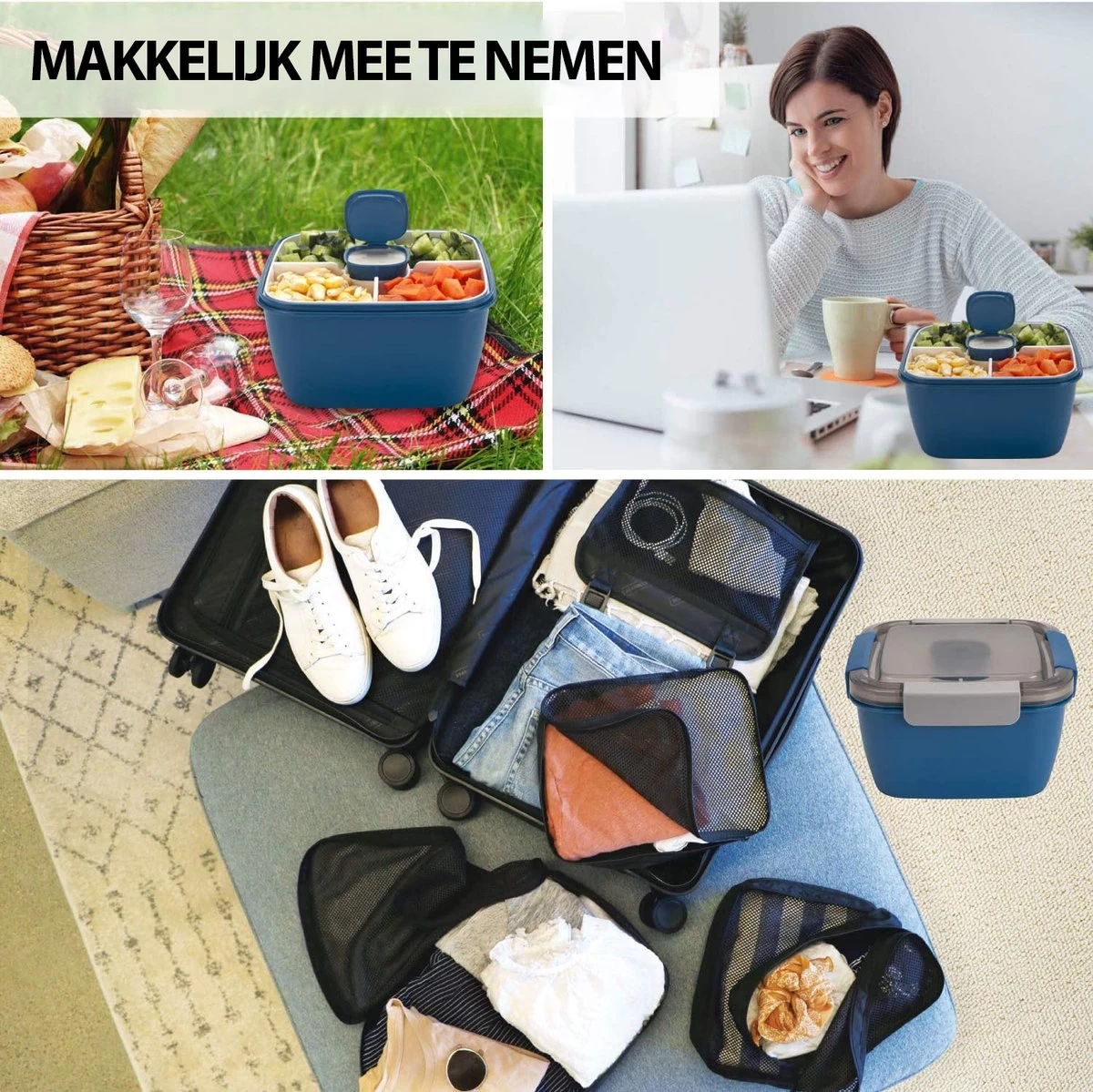 Consumerce® Luxe Meerlaagse Lunchbox Met Vakjes Roze – Lunchbox Volwassenen – Japanse Bento Box – Lunchbox Kinderen – Salade To Go – Brooddoos Volwassenen – Broodtrommel – Lunchtrommel – Salade Lunchbox – Saladebox – Salade Box 6 Consumerce® Luxe Meerlaagse Lunchbox Met Vakjes Roze – Lunchbox Volwassenen – Japanse Bento Box – Lunchbox Kinderen – Salade To Go – Brooddoos Volwassenen – Broodtrommel – Lunchtrommel – Salade Lunchbox – Saladebox – Salade Box - Afbeelding 6