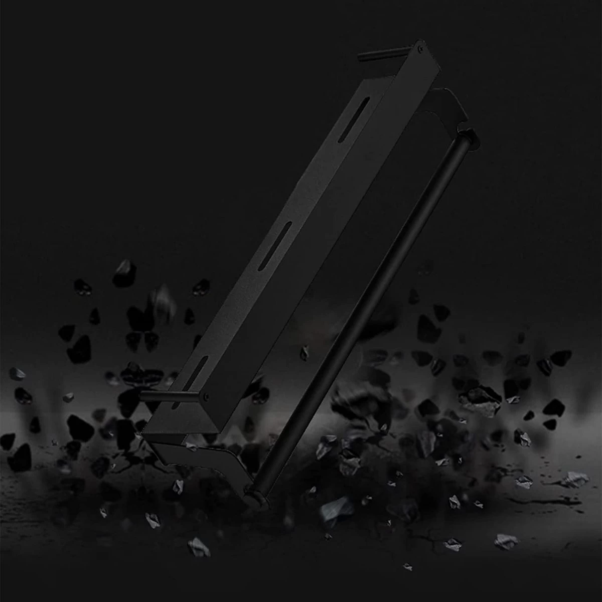 Merkloos Kruidenrek Met Rolhouder, Keuken Organizer, Kruidenrek Met/zonder Boren, Kruidenrek, Wandorganizer Voor Specerijen, Set Van 2 Zwarte Keukenrekken, Kruidenrek Ophangbaar, Wandrek, Staal, Zwart, Keukenrek 3 Merkloos Kruidenrek Met Rolhouder, Keuken Organizer, Kruidenrek Met/zonder Boren, Kruidenrek, Wandorganizer Voor Specerijen, Set Van 2 Zwarte Keukenrekken, Kruidenrek Ophangbaar, Wandrek, Staal, Zwart, Keukenrek - Afbeelding 3