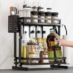 TammaT - Kruidenrek - Kruidenrek Staand - Inklapbare Keukenrek - 3-laags 35x21x56,5CM - Keuken Organizer - Aanrecht Organizer - Keuken Opslag - Roestvrij Staal - Opbergrek - Keuken Organizers - Roestvrij En Krasvrij 32 TammaT - Kruidenrek - Kruidenrek Staand - Inklapbare Keukenrek - 3-laags 35x21x56,5CM - Keuken Organizer - Aanrecht Organizer - Keuken Opslag - Roestvrij Staal - Opbergrek - Keuken Organizers - Roestvrij En Krasvrij -Voedselopslag Winkel 1200x1200 224