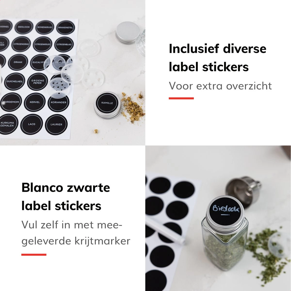 Deleca Kruidenrek Organizer Met 24 Kruidenpotjes - Vierkant - Strooideksel & Labels - Ophangbaar Of Staand - Industrieel / Zwart 7 Deleca Kruidenrek Organizer Met 24 Kruidenpotjes - Vierkant - Strooideksel & Labels - Ophangbaar Of Staand - Industrieel / Zwart - Afbeelding 7