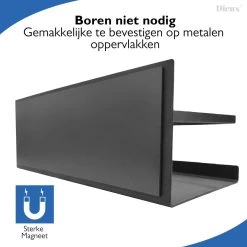 Dieux® - Magnetisch Kruidenrek - Ophangbaar Opbergrek - Keukenrek - Complete Set - Aanrecht Organiser - Badkamerrek - Wandrek - Staal - Zwart - Pasen 9 Dieux® - Magnetisch Kruidenrek - Ophangbaar Opbergrek - Keukenrek - Complete Set - Aanrecht Organiser - Badkamerrek - Wandrek - Staal - Zwart - Pasen -Voedselopslag Winkel 1200x1200 249