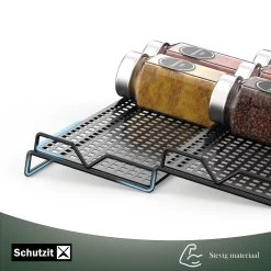 Schutzit - Kruidenrek Lade - Metaal - Zwart - 3 Lagen - Kruiden Organizer Liggend Ladeinzet -Voedselopslag Winkel 1200x1200 326