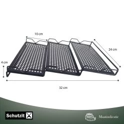 Schutzit - Kruidenrek Lade - Metaal - Zwart - 3 Lagen - Kruiden Organizer Liggend Ladeinzet -Voedselopslag Winkel 1200x1200 327