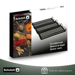 Schutzit - Kruidenrek Lade - Metaal - Zwart - 3 Lagen - Kruiden Organizer Liggend Ladeinzet -Voedselopslag Winkel 1200x1200 328