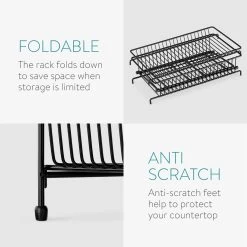 Navaris Stalen Kruidenrekje 2 Etages - Kruidenrek Staand - Rek Voor Kruidenpotjes En Glaasjes - Multifunctionele Organizer Voor Keuken En Badkamer -Voedselopslag Winkel 1200x1200 344