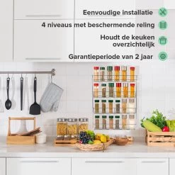 Merkloos Coninx Kruidenrek KR3000 - Ophangbaar - 32 Kruidenpotjes - 4 Laags 13 Merkloos Coninx Kruidenrek KR3000 - Ophangbaar - 32 Kruidenpotjes - 4 Laags -Voedselopslag Winkel 1200x1200 373
