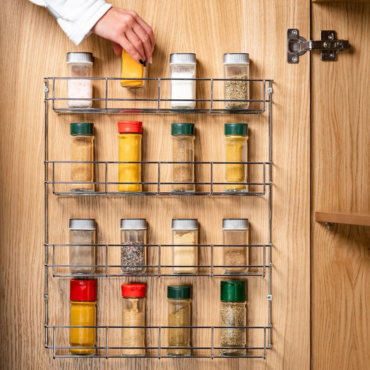 Merkloos Coninx Kruidenrek KR3000 - Ophangbaar - 32 Kruidenpotjes - 4 Laags 4 Merkloos Coninx Kruidenrek KR3000 - Ophangbaar - 32 Kruidenpotjes - 4 Laags - Afbeelding 4