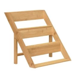 Merkloos Decopatent® Kruidenrekje Staand - Kruidenrek Voor 16 Tot 20 Kruidenpotjes - Hout - 4 Laags -Voedselopslag Winkel 1200x1200 390