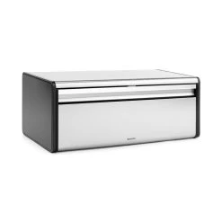 Brabantia Broodtrommel - Met Klepdeksel - Matt Steel Fingerprint Proof / Matt Black 16 Brabantia Broodtrommel - Met Klepdeksel - Matt Steel Fingerprint Proof / Matt Black -Voedselopslag Winkel 1200x1200 435
