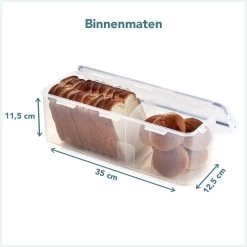 Lock&Lock Vershouddoos Voor Brood - Brooddoos - Broodtrommel - Brood Bewaren - Opbergdoos - Bewaardoos Met Deksel - 100% Luchtdicht - BPA Vrij - 5 Liter - Transparant 14 Lock&Lock Vershouddoos Voor Brood - Brooddoos - Broodtrommel - Brood Bewaren - Opbergdoos - Bewaardoos Met Deksel - 100% Luchtdicht - BPA Vrij - 5 Liter - Transparant -Voedselopslag Winkel 1200x1200 442