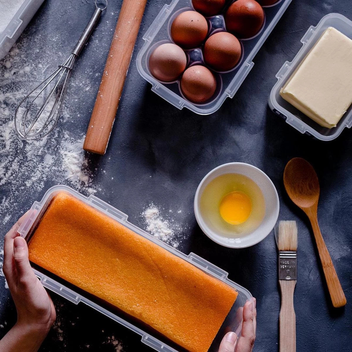 Lock&Lock Vershouddoos - Bewaardoos Met Deksel - Voor Ontbijtkoek Peperkoek En Cake - Cakedoos - 100% Luchtdicht - 2 Liter 4 Lock&Lock Vershouddoos - Bewaardoos Met Deksel - Voor Ontbijtkoek Peperkoek En Cake - Cakedoos - 100% Luchtdicht - 2 Liter - Afbeelding 4