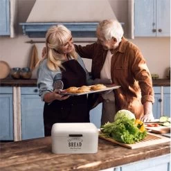 Delaware Broodtrommel Metaal 30 X 16 X 20,5 Cm Klapdeksel Ventilatiegaten 11 Delaware Broodtrommel Metaal 30 X 16 X 20,5 Cm Klapdeksel Ventilatiegaten -Voedselopslag Winkel 1200x1200 491