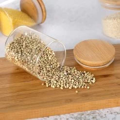 Quality Needz - Voorraadbussen - 250 ML - Glazen Potjes Met Deksel - Kruidenpotjes - 10 Delige Set - BPA-vrij - Gratis Pen & Herschrijfbare Stickers 8 Quality Needz - Voorraadbussen - 250 ML - Glazen Potjes Met Deksel - Kruidenpotjes - 10 Delige Set - BPA-vrij - Gratis Pen & Herschrijfbare Stickers -Voedselopslag Winkel 1200x1200 521