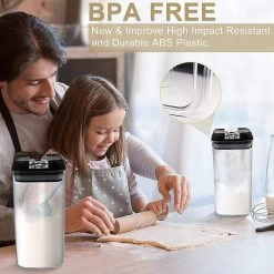 IGOODS - Voorraadpotten - Voorraaddozen- Voorraadboxen 7 Stuks - Met Zwarte Deksel -Voedselopslag Winkel 1200x1200 537