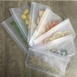 Siliconen Vershoudzakken | Diepvrieszakken | Set Van 10 | Duurzaam | Herbruikbaar Boterhamzakje | Mealprep 11 Siliconen Vershoudzakken | Diepvrieszakken | Set Van 10 | Duurzaam | Herbruikbaar Boterhamzakje | Mealprep -Voedselopslag Winkel 1200x1200 647