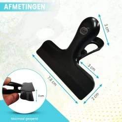 Bangosa® Vershoudclips - Afsluitclips - Vershoud Knijpers -Zaksluiter - Vershoudklemmen - RVS - 10 Stuks -Voedselopslag Winkel 1200x1200 653