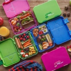 Schmatzfatz Junior Lunchbox 6 Vakken 21,3 X 15 X 4,5 Cm (BxHxD) -Voedselopslag Winkel 1200x1200 67