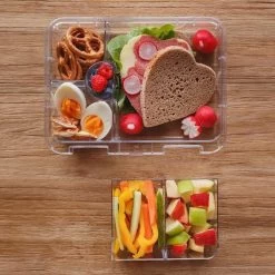 Klarstein Schmatzfatz Junior Lunchbox 6 Vakken - Bento - Vershouddoos 21,3 X 15 X 4,5 Cm (BxHxD) - BPA-vrij - Vaatwasserbestendig -Voedselopslag Winkel 1200x1200 88
