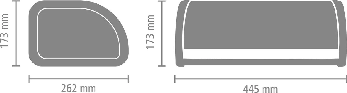 Brabantia Broodtrommel - Met Schuifdeksel - White 7 Brabantia Broodtrommel - Met Schuifdeksel - White - Afbeelding 7