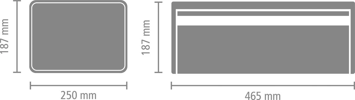 Brabantia Broodtrommel - Met Klepdeksel - White 8 Brabantia Broodtrommel - Met Klepdeksel - White - Afbeelding 8