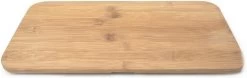 Melamine Broodtrommel Met Bamboe Snijplank | Brood Bewaar Doos Met Hoge Kwaliteit Bamboe Snij Plank | Met Bamboe Deksel, Te Gebruiken Als Brood Snijplank | Afm. 34 X 18 X 14 Cm. | Kleur Brood Trommel: ZWART -Voedselopslag Winkel 1200x381